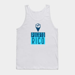 Puerto Rico Island Love Tank Top